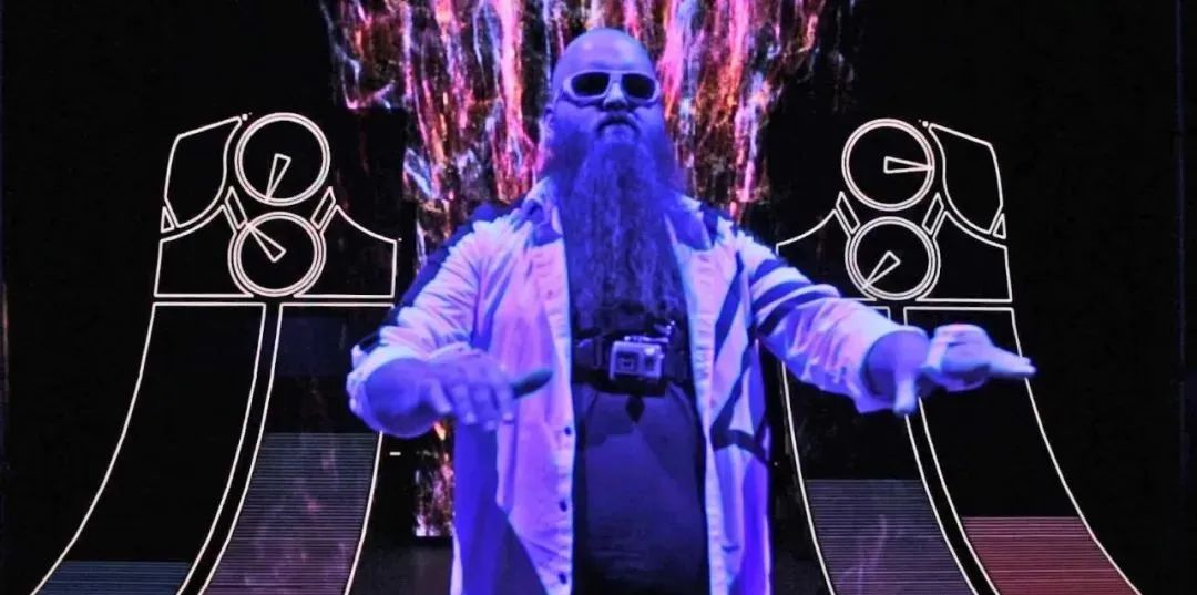 用动作就能操纵视觉的演出活动未来气息满满，身临其境的视觉效果很大胆 美陈网站 美陈前沿 