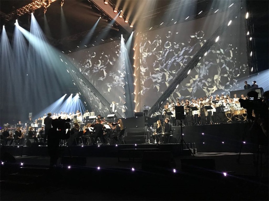 周年庆典活动策划的这个开幕活动融合了不同领域的700名艺术家，燃爆现场 美陈网站 美陈前沿 