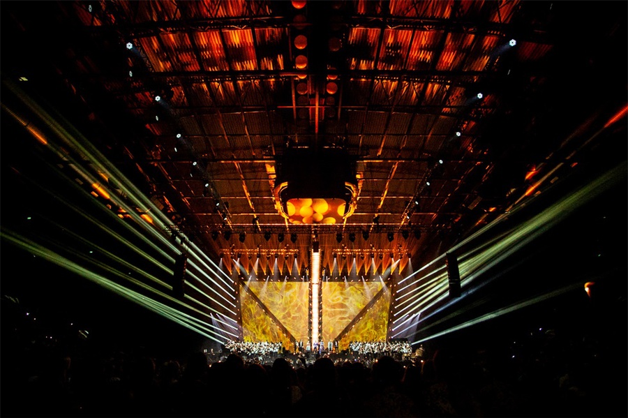 周年庆典活动策划的这个开幕活动融合了不同领域的700名艺术家，燃爆现场 美陈网站 美陈前沿 