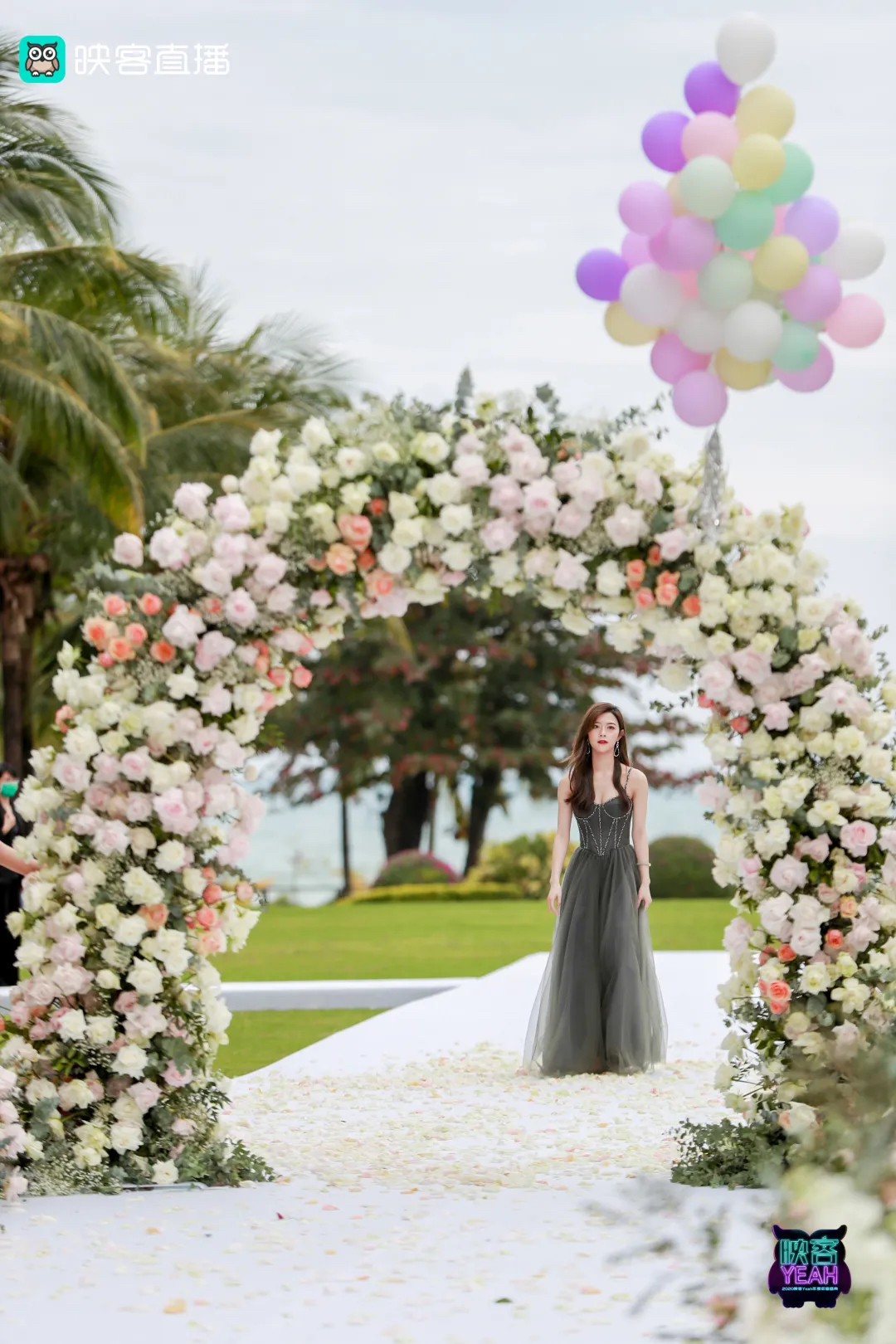 2020映客Yeah年度收官盛典活动策划现场竟有直升机空降 美陈网站 美陈前沿 