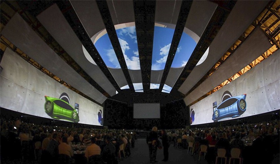 3240平方的投影面积，电力集团这次员工内部会议活动策划杠杠的 美陈网站 美陈前沿 