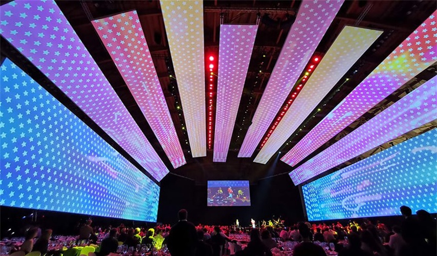 3240平方的投影面积，电力集团这次员工内部会议活动策划杠杠的 美陈网站 美陈前沿 