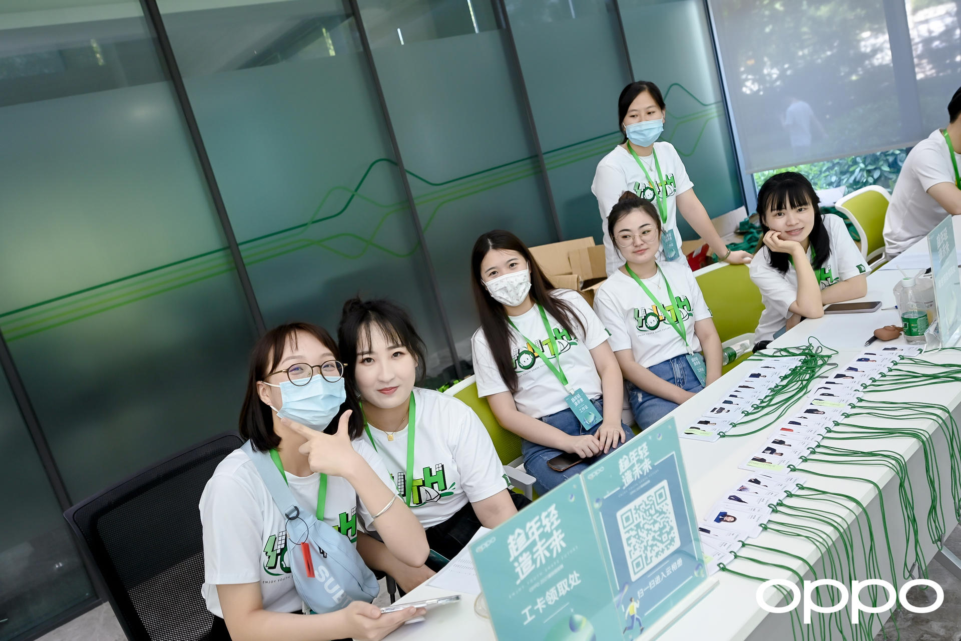 「趁年轻 造未来」OPPO校园招聘员工入职仪式活动策划格外青春 美陈网站 美陈前沿 