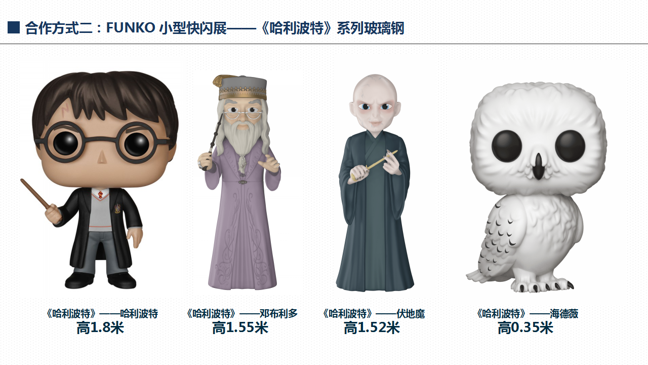 FUNKO小型快闪店展-哈利波特系列-美陈开启返利模式另有1000+IP组合可以选