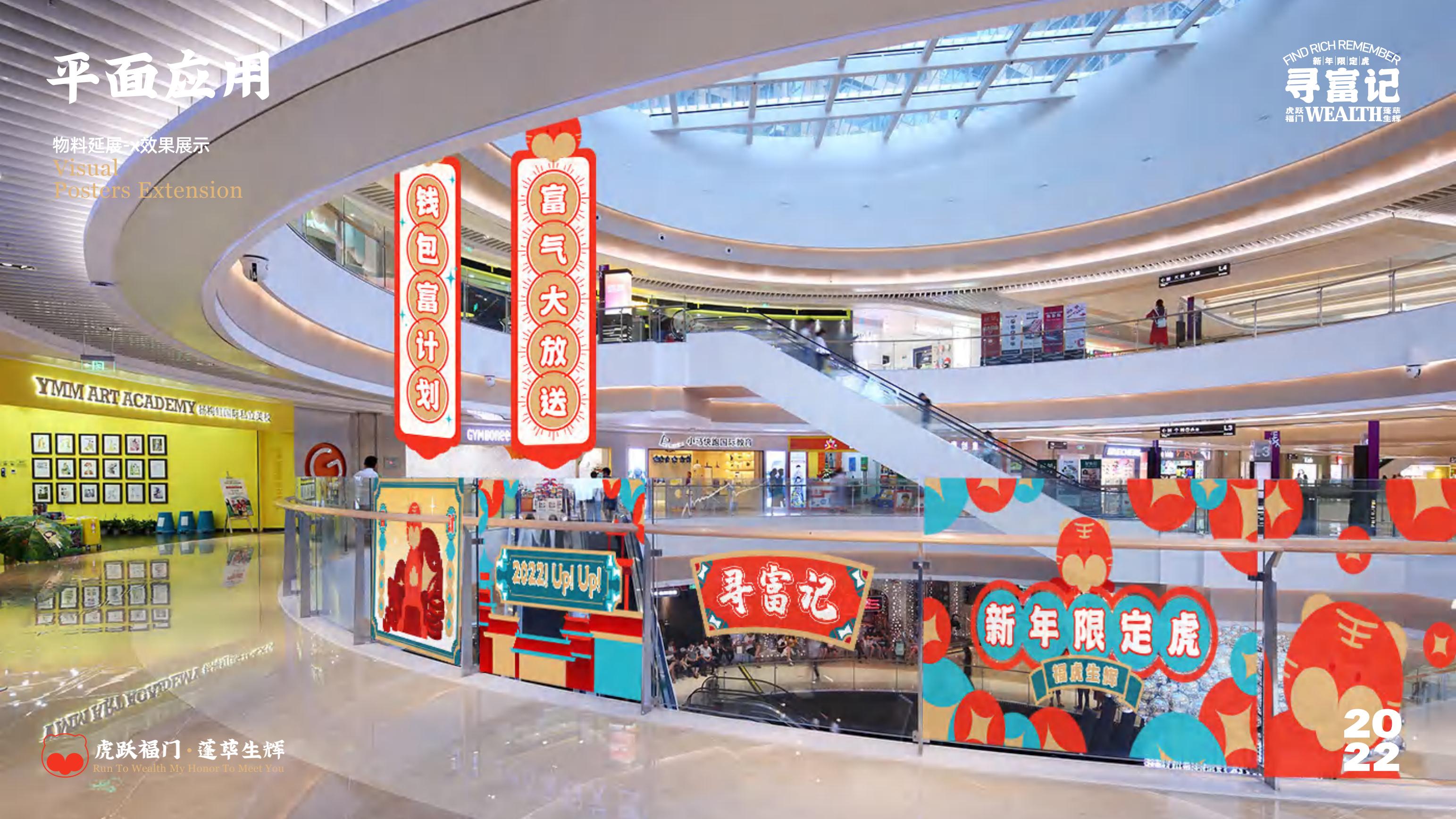 2022新春虎年IP《寻富记》双旦圣诞春节新年美陈
