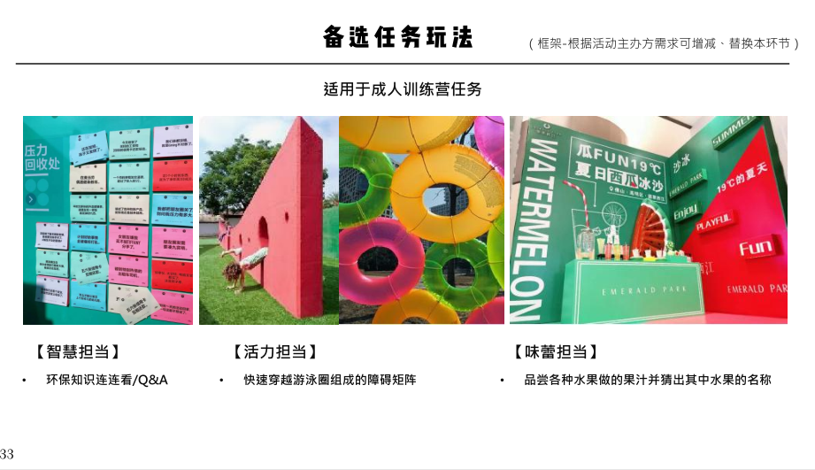 西瓜太忙IP授权美陈展-接力跑