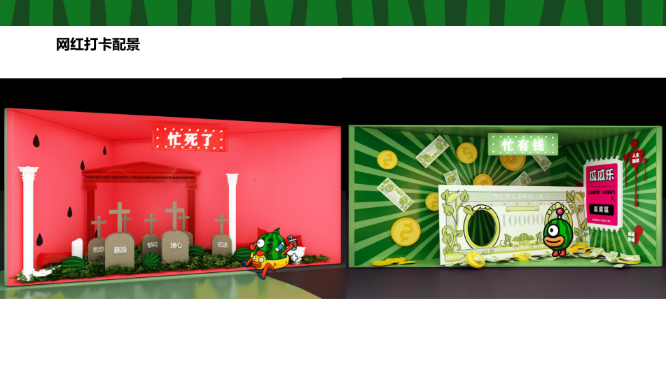 西瓜太忙IP授权主题美陈展