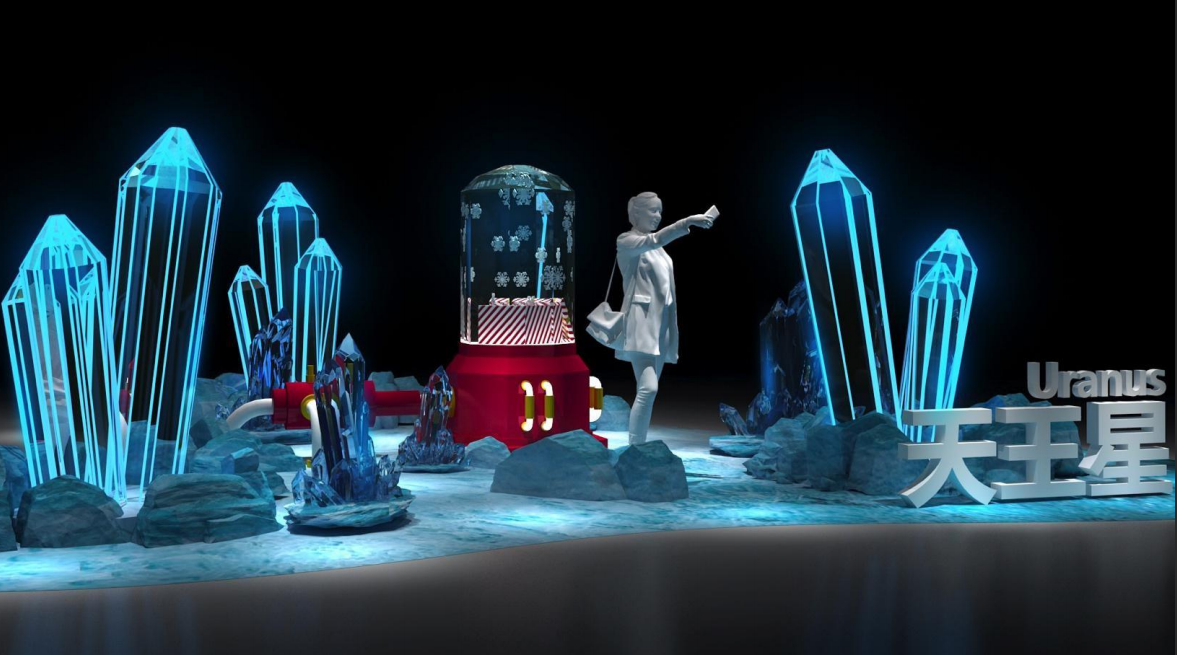 正版授权星际幻想宇航员中国牛IP展