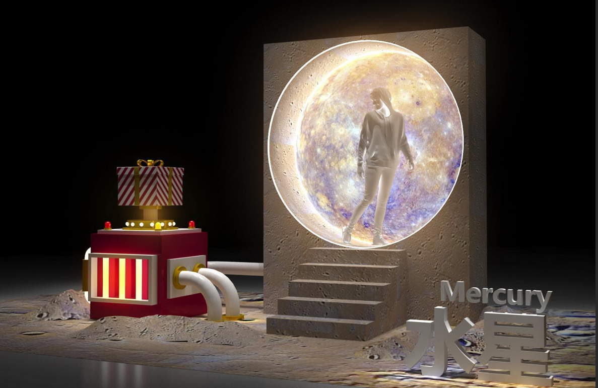 正版授权星际幻想宇航员中国牛IP展