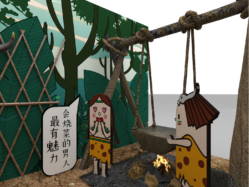 国风起兮胶囊人穿越IP展–穿来穿去