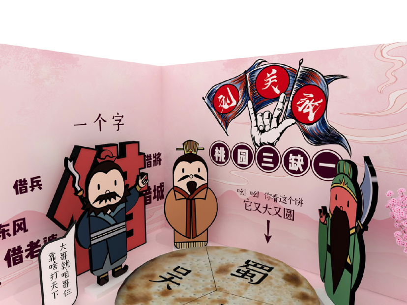 国风起兮胶囊人穿越IP展–穿来穿去