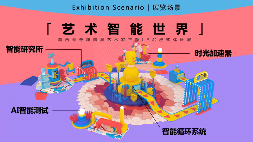 【艺术智能世界】墨西哥插画艺术家 卡洛斯·奥尔特加联合感映艺术出品
