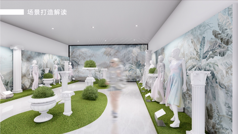 森系唯美礼服时尚艺术展[秘林仙境]