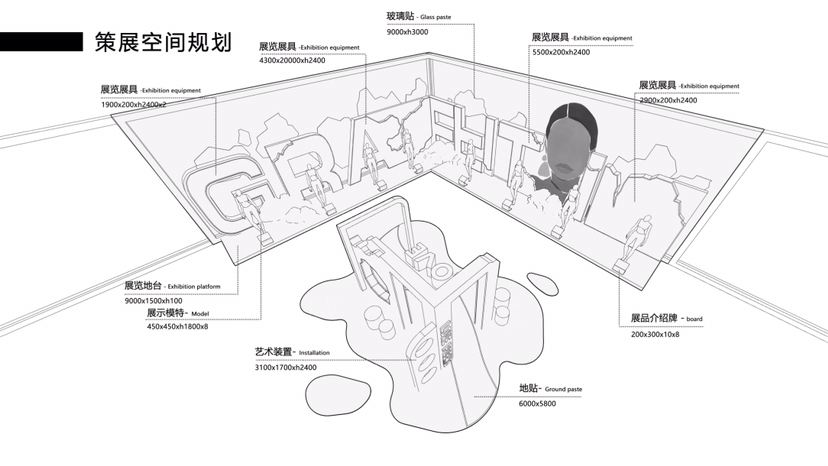 艺术家跨界服饰时尚艺术展[涂鸦情诗]