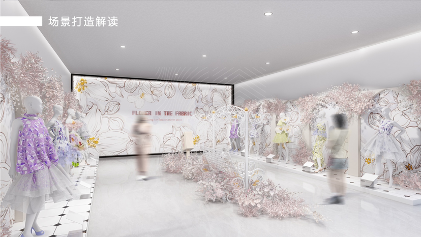 经典花卉裙时尚艺术收藏展《锦色添花》