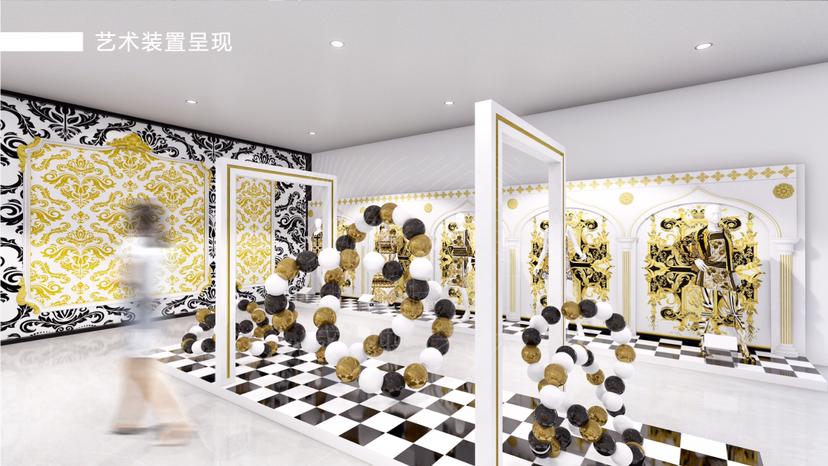 范思哲巴洛克系列服饰时尚艺术收藏展《夜越巴洛克》