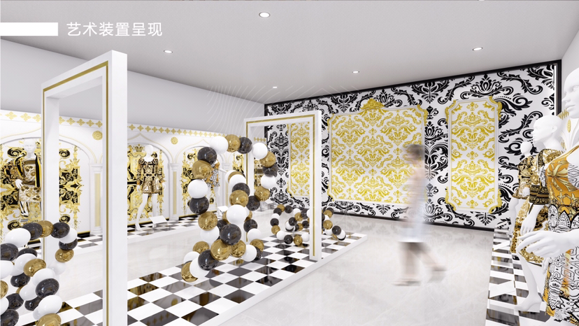 范思哲巴洛克系列服饰时尚艺术收藏展《夜越巴洛克》