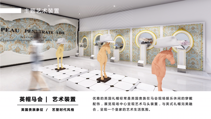 英国贵族手工礼帽艺术展【英帽而生】艺术展览奢侈品时尚展览
