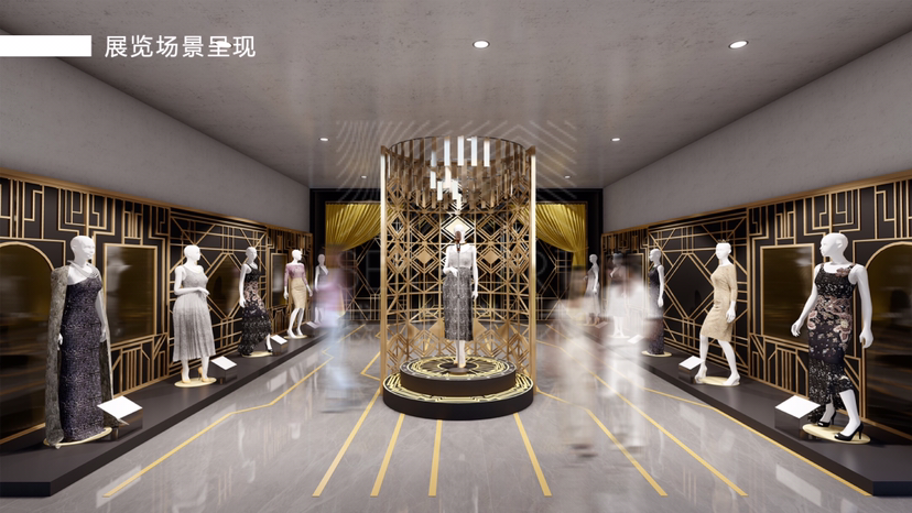 1920s复古时尚服饰臻品艺术展【鎏金年代】艺术展览奢侈品时尚展览