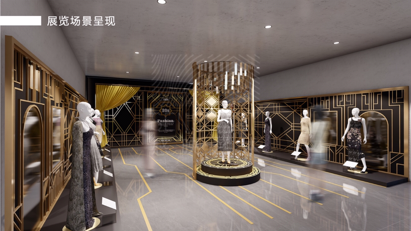 1920s复古时尚服饰臻品艺术展【鎏金年代】艺术展览奢侈品时尚展览