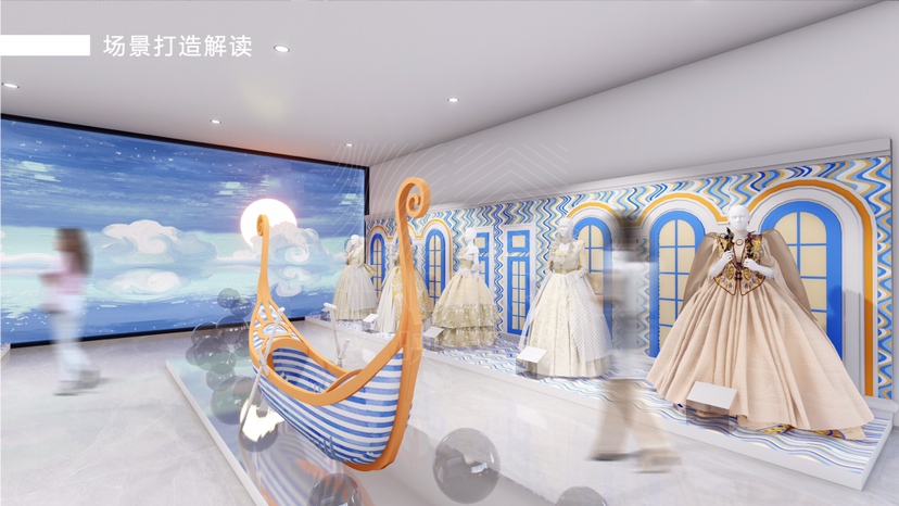 威尼斯高定华服臻品艺术展【水城小夜曲】艺术展览奢侈品时尚展览