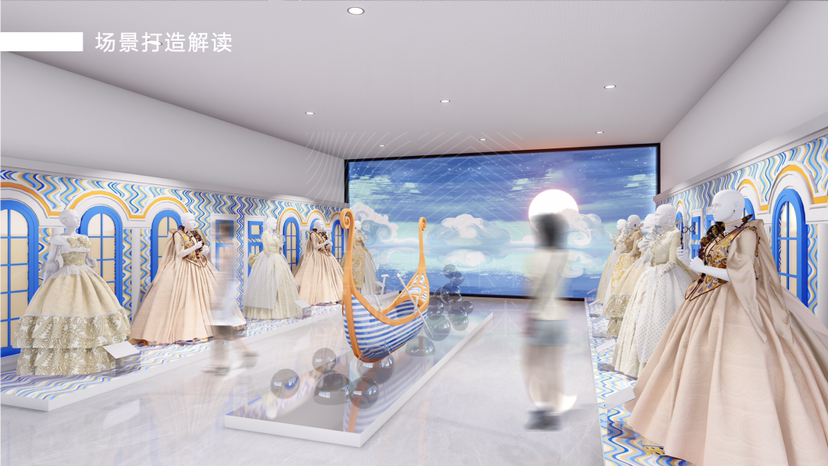 威尼斯高定华服臻品艺术展【水城小夜曲】艺术展览奢侈品时尚展览