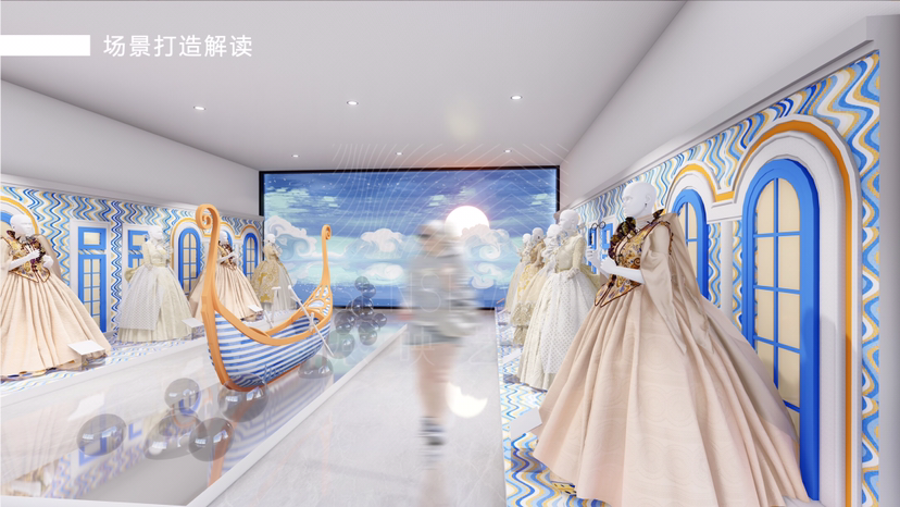 威尼斯高定华服臻品艺术展【水城小夜曲】艺术展览奢侈品时尚展览