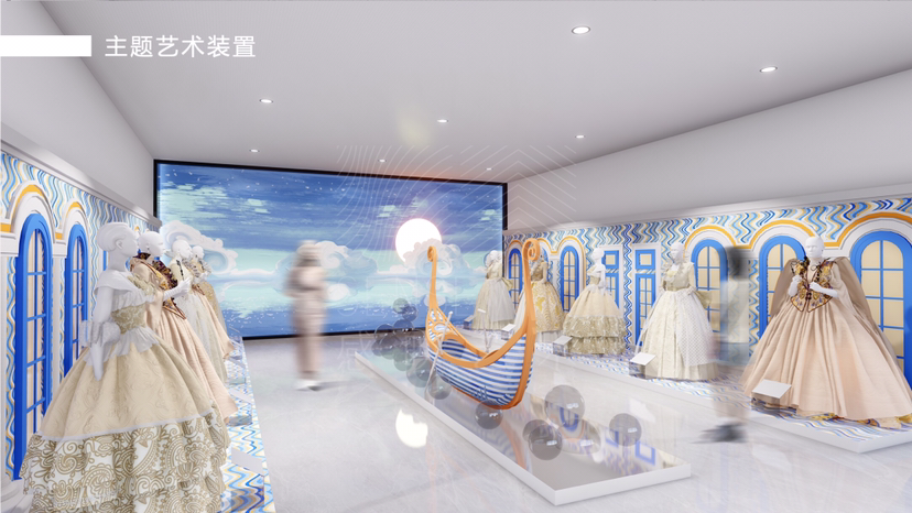 威尼斯高定华服臻品艺术展【水城小夜曲】艺术展览奢侈品时尚展览