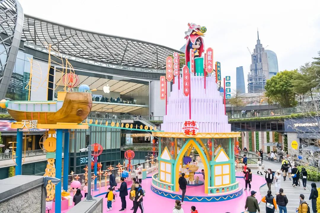 最潮粤式新春美陈活动策划欢乐开启，带你风生水起好运气