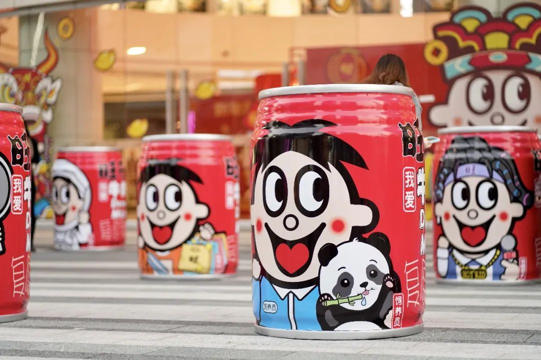 旺旺「新年就要旺」春节主题展览互动策划再也不怕抽不中隐藏款了