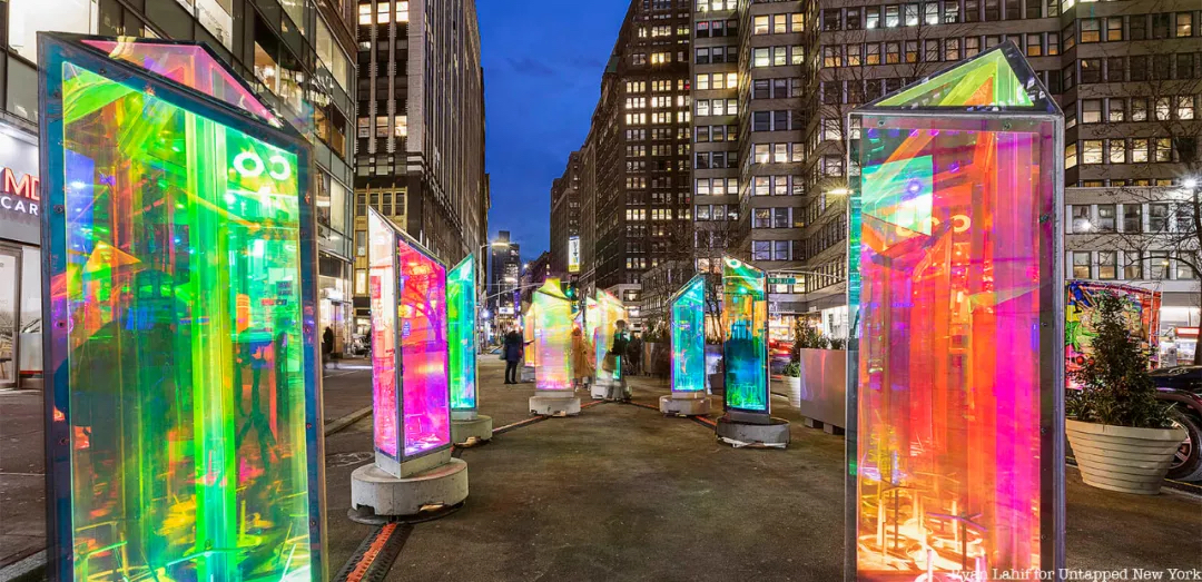 百老汇新宠「Prismatica」互动灯光展览活动策划装置美极了