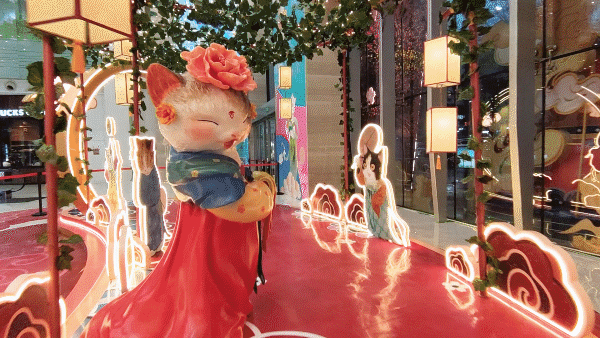 春意游园会活动策划的盛唐长街生动有趣,更有胡姬一舞动万象