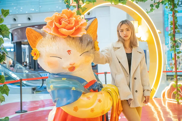 春意游园会活动策划的盛唐长街生动有趣,更有胡姬一舞动万象