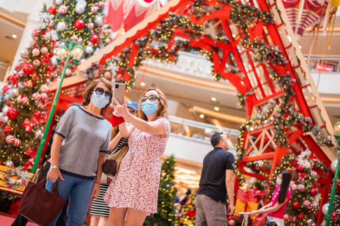 「把圣诞带回家」圣诞主题活动策划风格超童话风,还有热气球呢