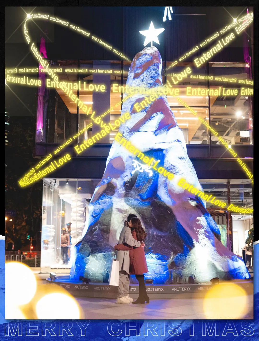 神秘许愿雪山自带VR投影装置，暖了这个冬天的圣诞活动策划