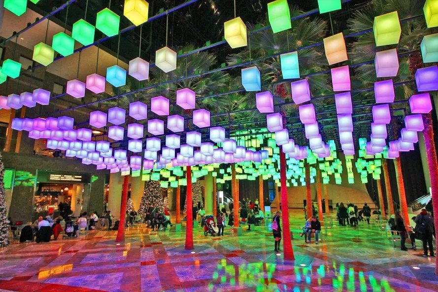 纽约布鲁克菲尔德广场展览活动策划的装置设计话题讨论度真高