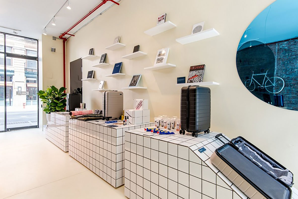 差异化的北欧风格和日式风格使这家商店的空间设计性格更鲜明，体验感也更巧妙了