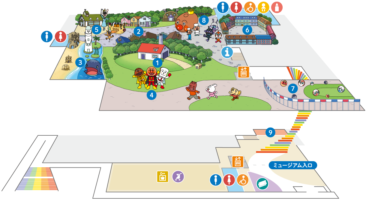 面包超人博物馆乐趣更多了