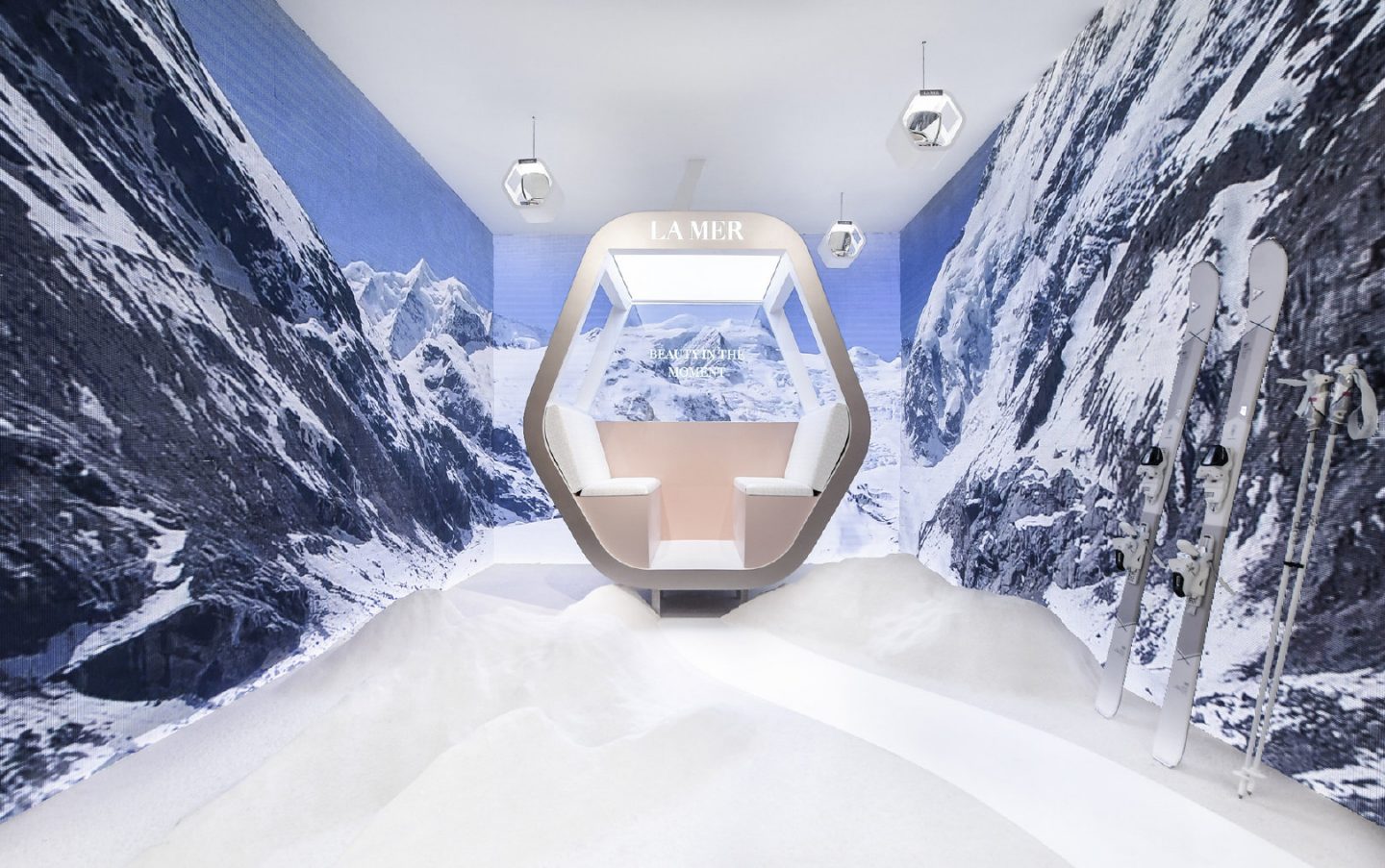 LA MER鎏光空间快闪店策划