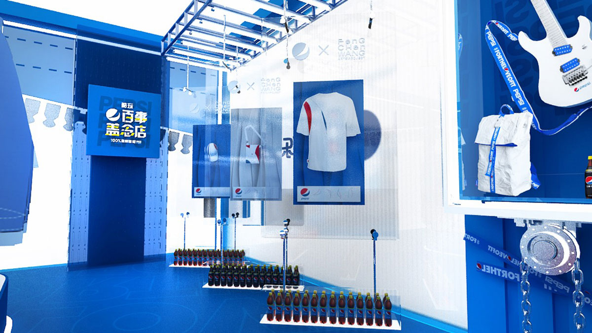 百事可乐这次的多元体验空间“集创箱”360度无死角感受原创势力