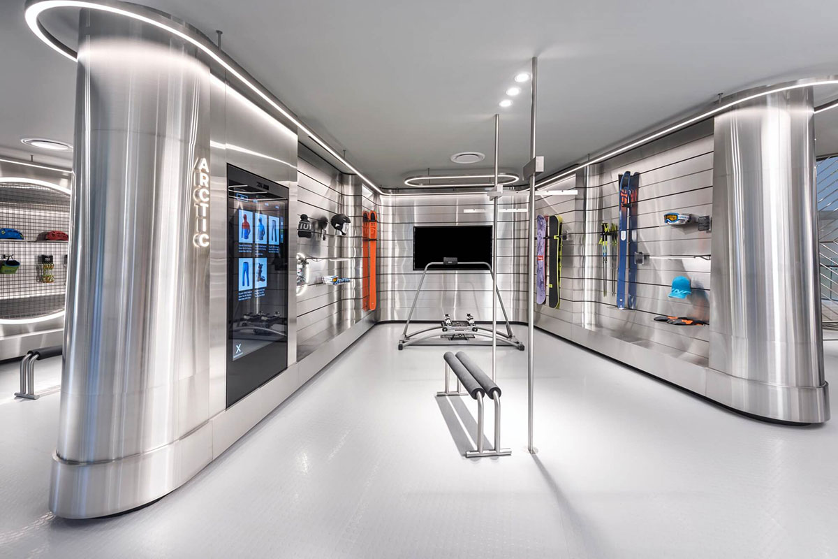 未来主义的设计风格，沉浸式的超体验，Durasport快闪店策划得很全面很炫酷