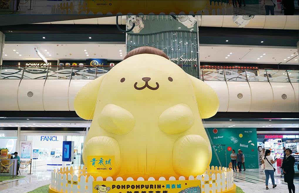 美食市集策划了系列布甸狗造型和包装的美食，可爱极了