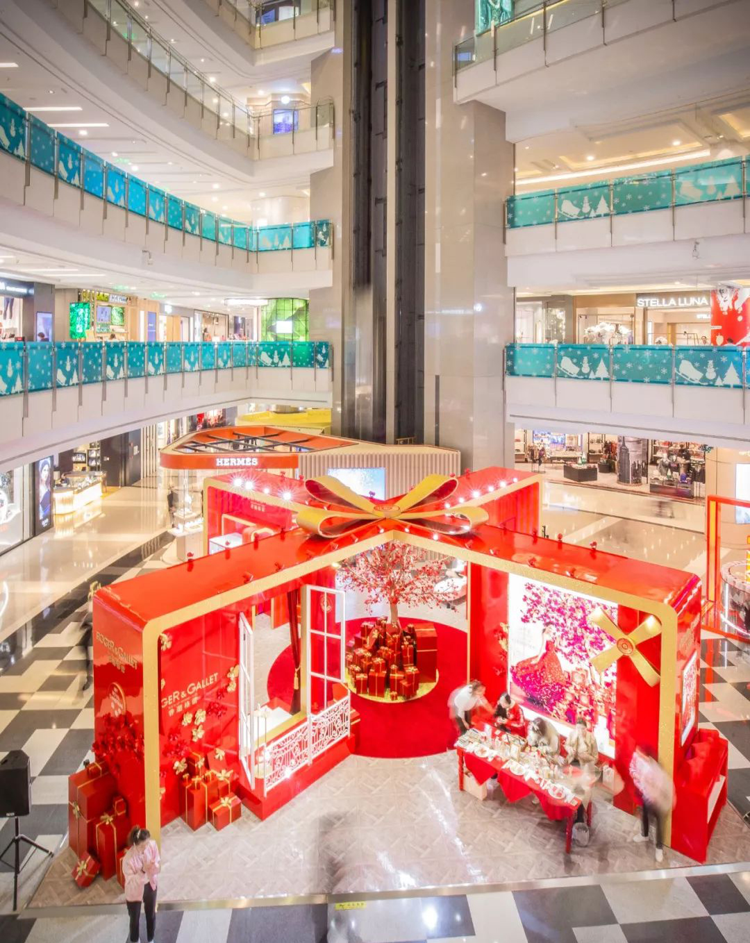 快接函，巴黎皇室的圣诞快闪店邀请函已发送