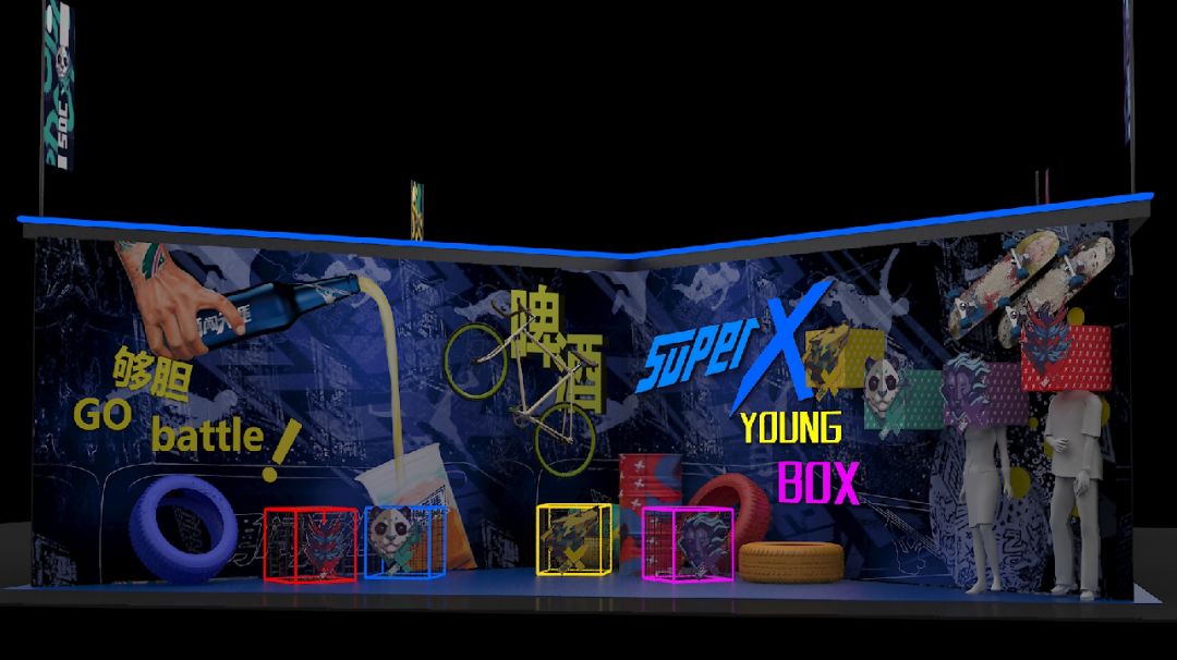 潮流快闪店给你更多刺激体验,凹造型放肆来|国潮范这么闪