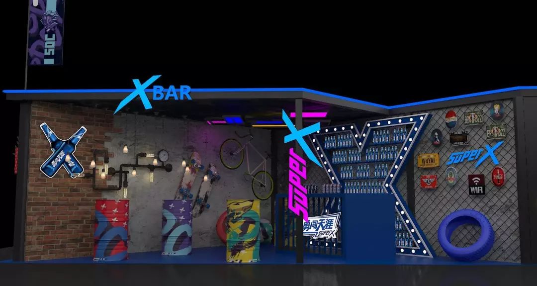 潮流快闪店给你更多刺激体验,凹造型放肆来|国潮范这么闪