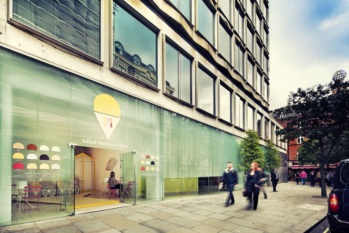 能在伦敦市中心慢下脚步欣赏地中海风韵的就只有这个快闪店了