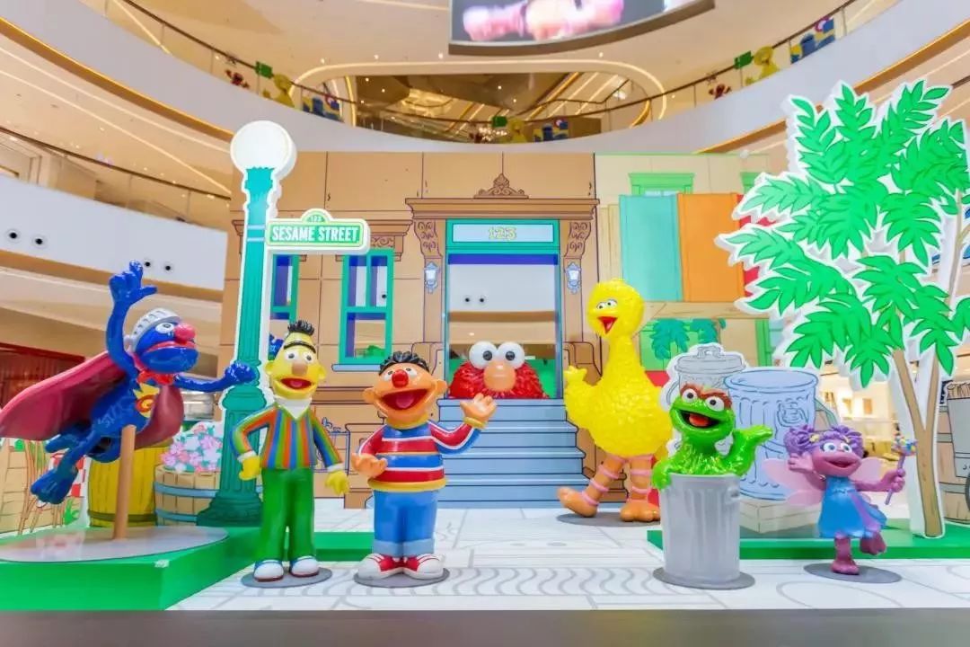 芝麻街快闪店展览活动空降杭州，一秒穿越到芝麻街123号