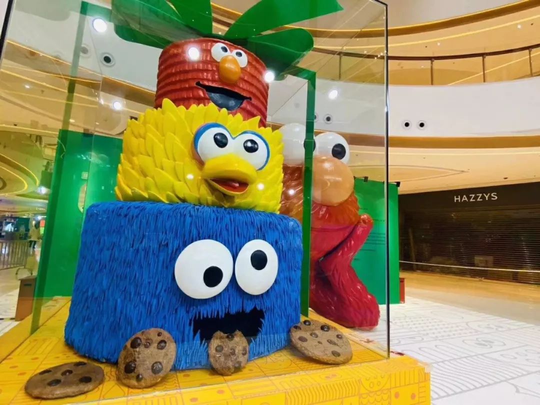 芝麻街快闪店展览活动空降杭州,一秒穿越到芝麻街123号