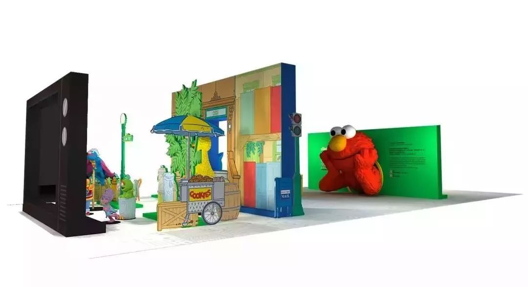 芝麻街快闪店展览活动空降杭州,一秒穿越到芝麻街123号