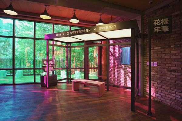 防弹少年团的韩国快闪店活动体验场景满足各种花式打卡,还能买买买